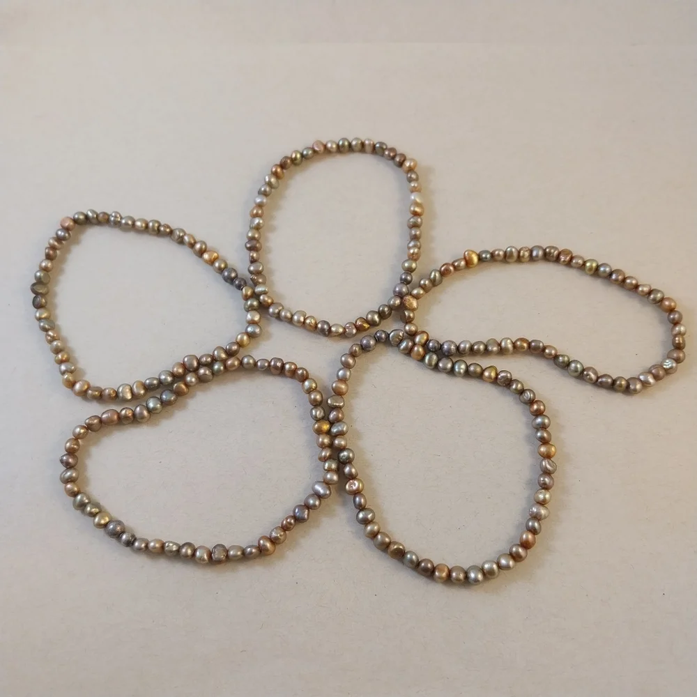 Freshwater Pearl Multi-Strand Bracelet - Picture 10 of 13